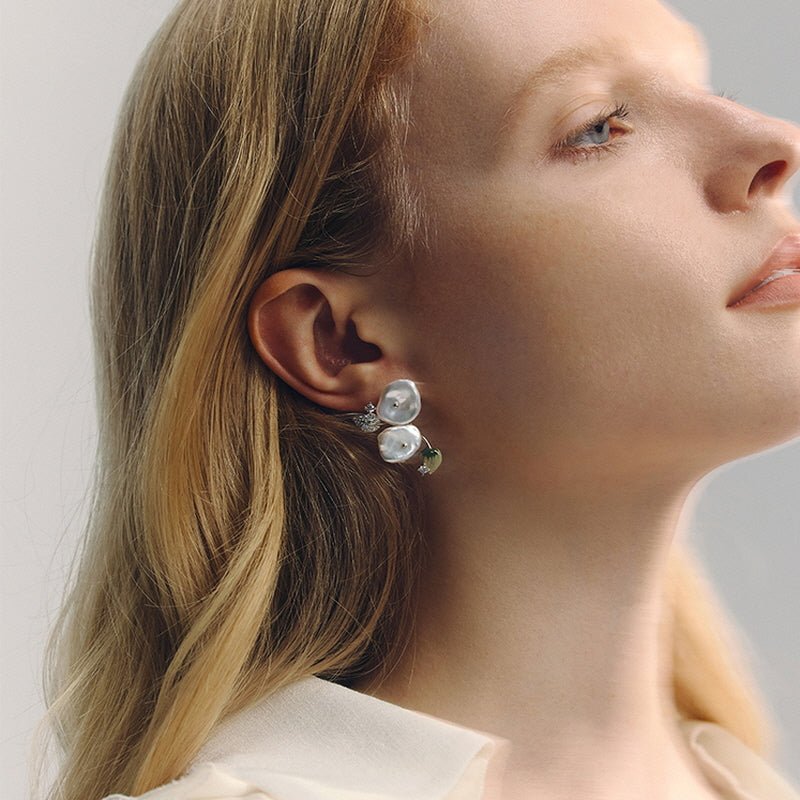 Garden Light Petal Studs