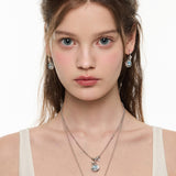 Coastal Pearl Heart Earrings