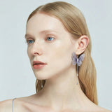 Virelia Cascade Butterfly Earrings