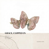 Pink Serenity Butterfly Barrette