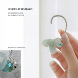 Celeste Luster Bloom Arc Earrings