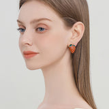 Sweet Strawberry Earrings