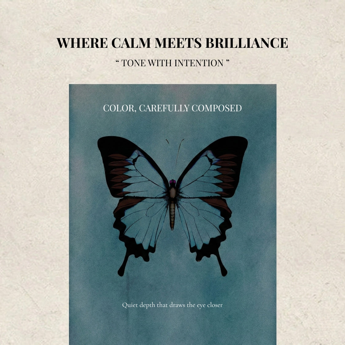 Jardin Gleam Butterfly Clip