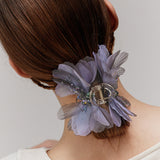 Lavender Petal Whisper Claw Clip