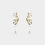 Coral Light Amphora Earrings