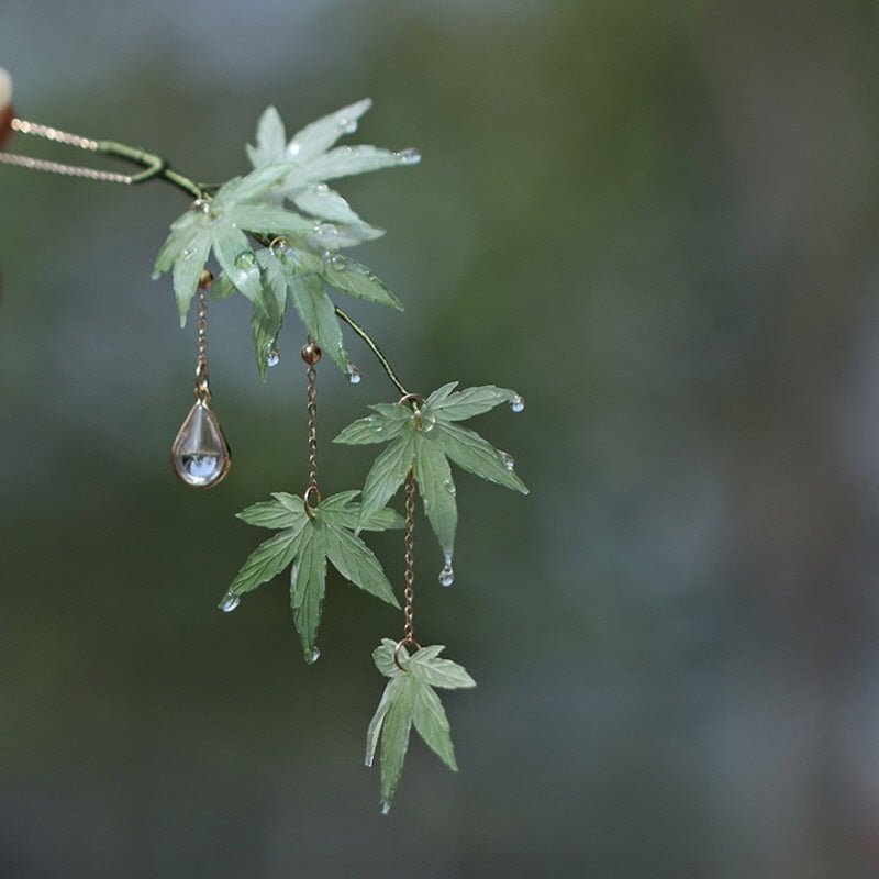 Dewy Maple Serenity U-Shaped Hair Stick