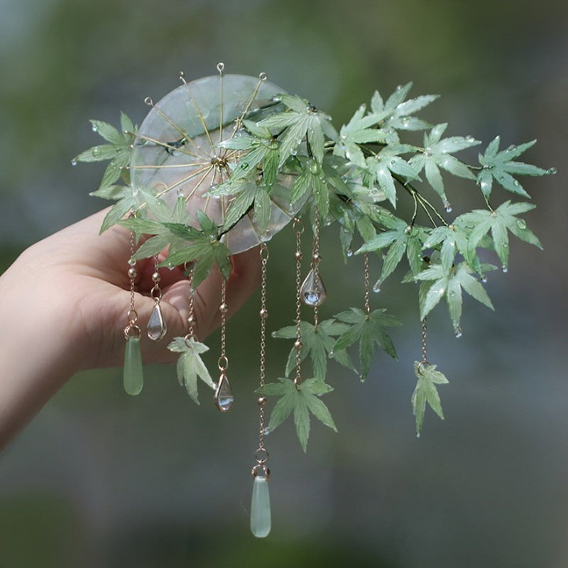 Dewy Maple Serenity U-Shaped Hair Stick