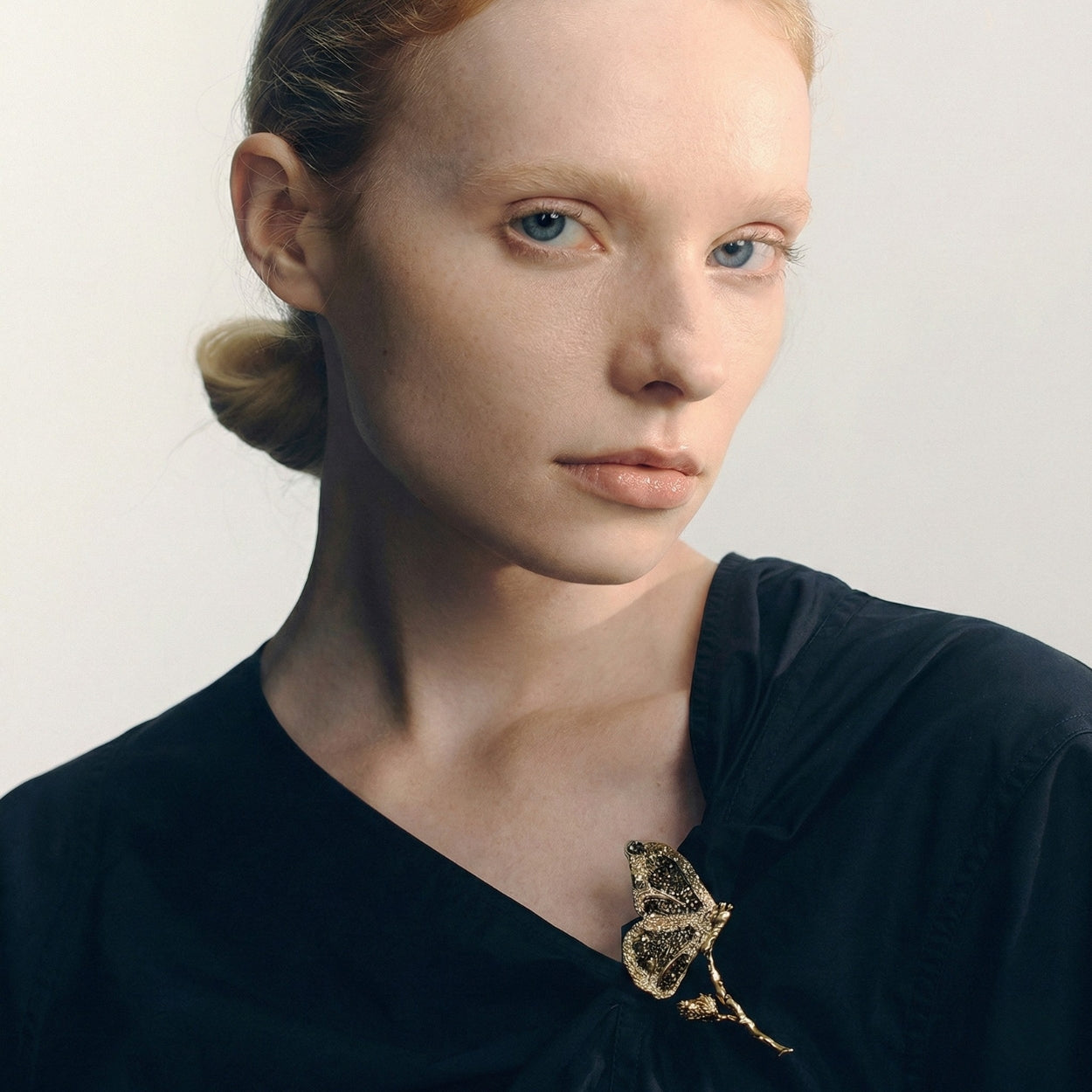 Aurelia Nocturne Butterfly Brooch