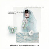 Celeste Luster Butterfly Earrings