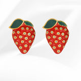 Sweet Strawberry Earrings