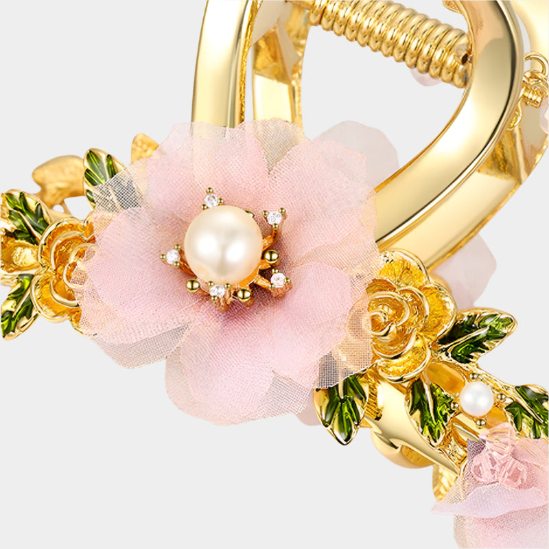 Sakura Pearl Bloom Hair Clip