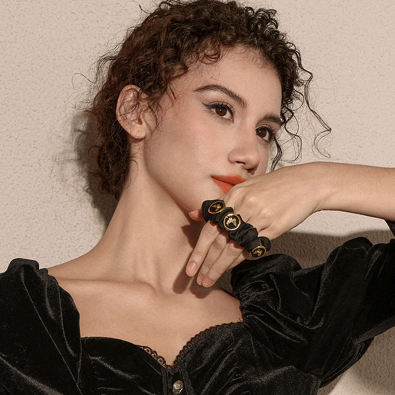 Fluttering Butterfly Hair Scrunchie
