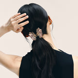 Pink Serenity Butterfly Claw Clip