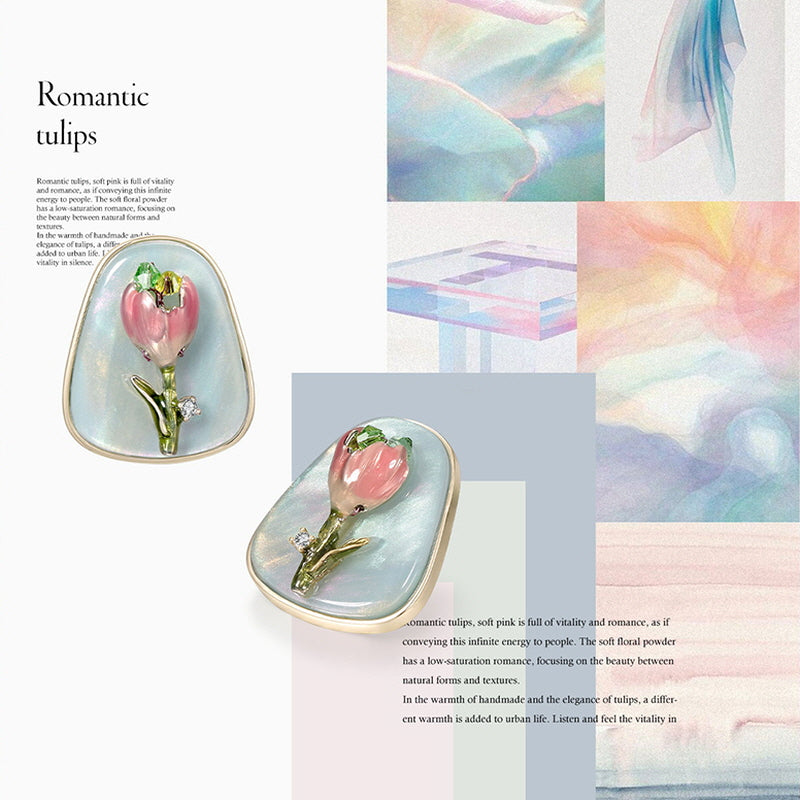 Tulip Echo Earrings