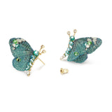 Jardin Gleam Petite Butterfly Earrings