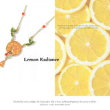 Sunlit Lemon Necklace