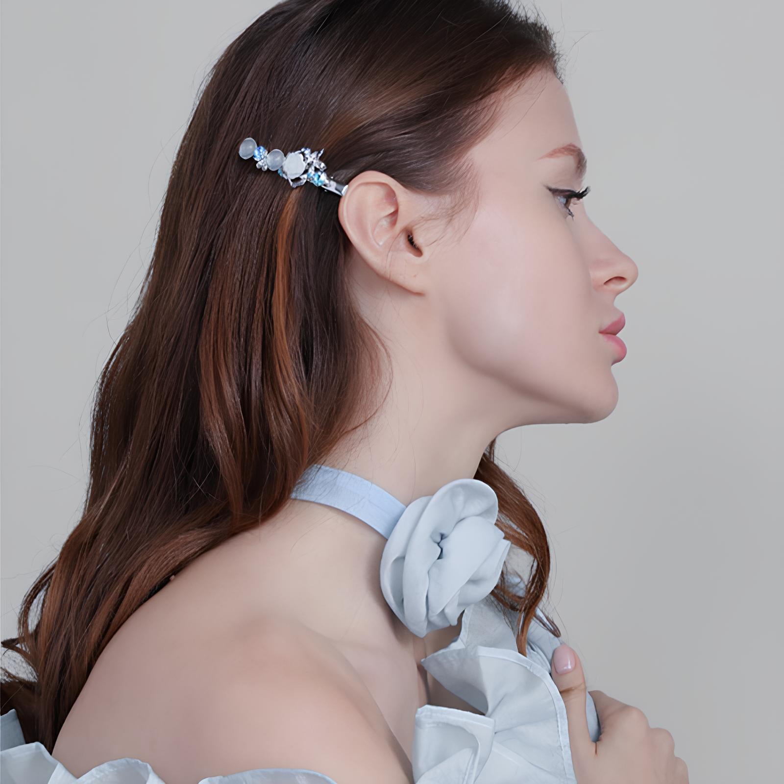 Lunar Ocean Hair Clip
