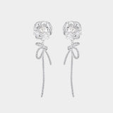 Winter Rose Pearl Éclat Earrings