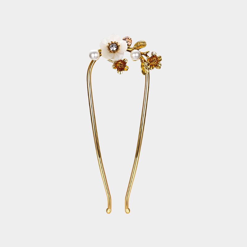 Lily Flower U-Shaped Hair Stick