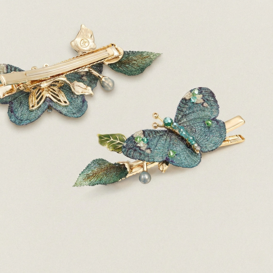 Jardin Gleam Butterfly Clip