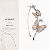 Pink Serenity Butterfly Headband