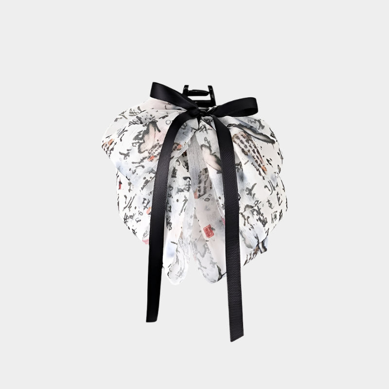 Butterfly Silk Ribbon Hair Clip