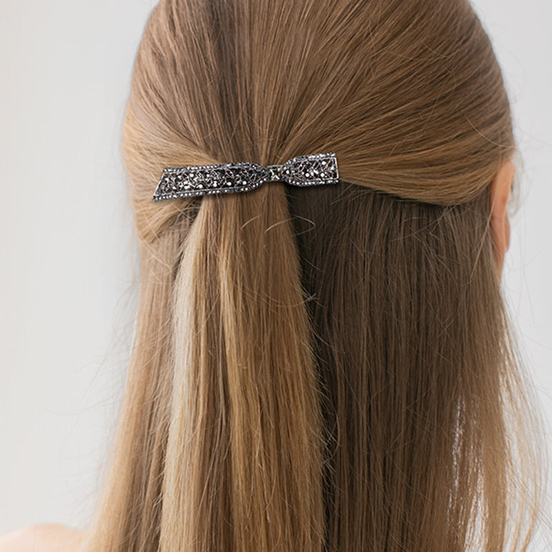 Celestial Star Black Diamond Hair Pin