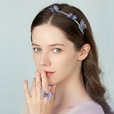 Silvervine Butterfly Ring