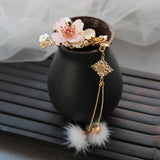 Winter Blossom Hair Clip