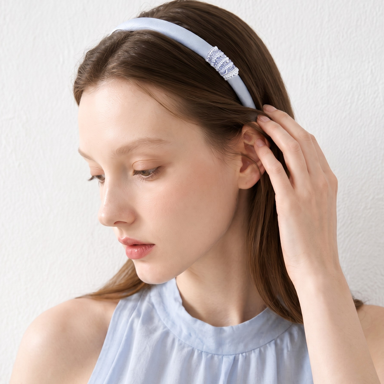 Nacre Veil Headband