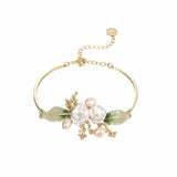 Garden Bloom Pearl Bracelet