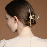 Baroque Gold Rose Hair Clip