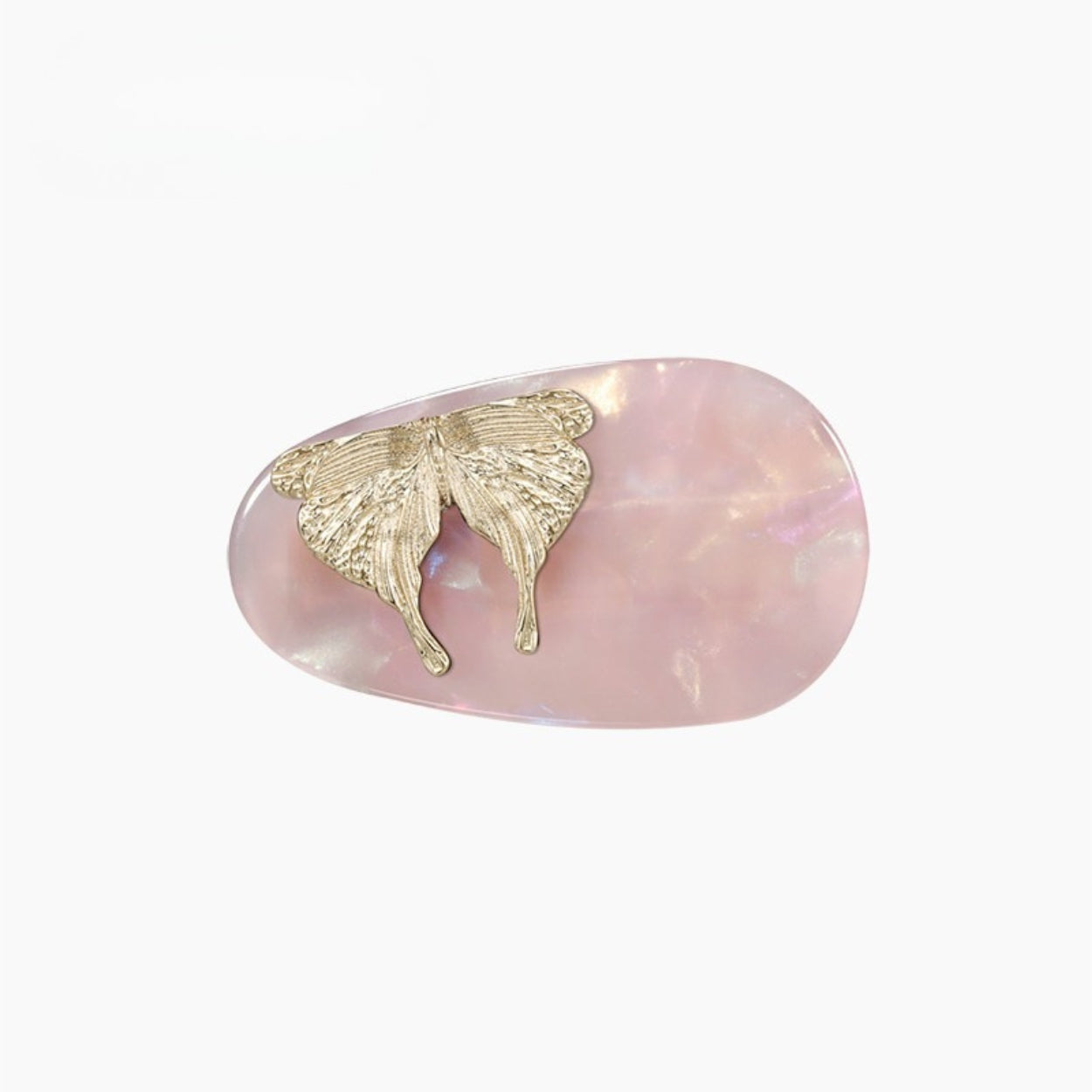 Aureate Drift Butterfly Clip