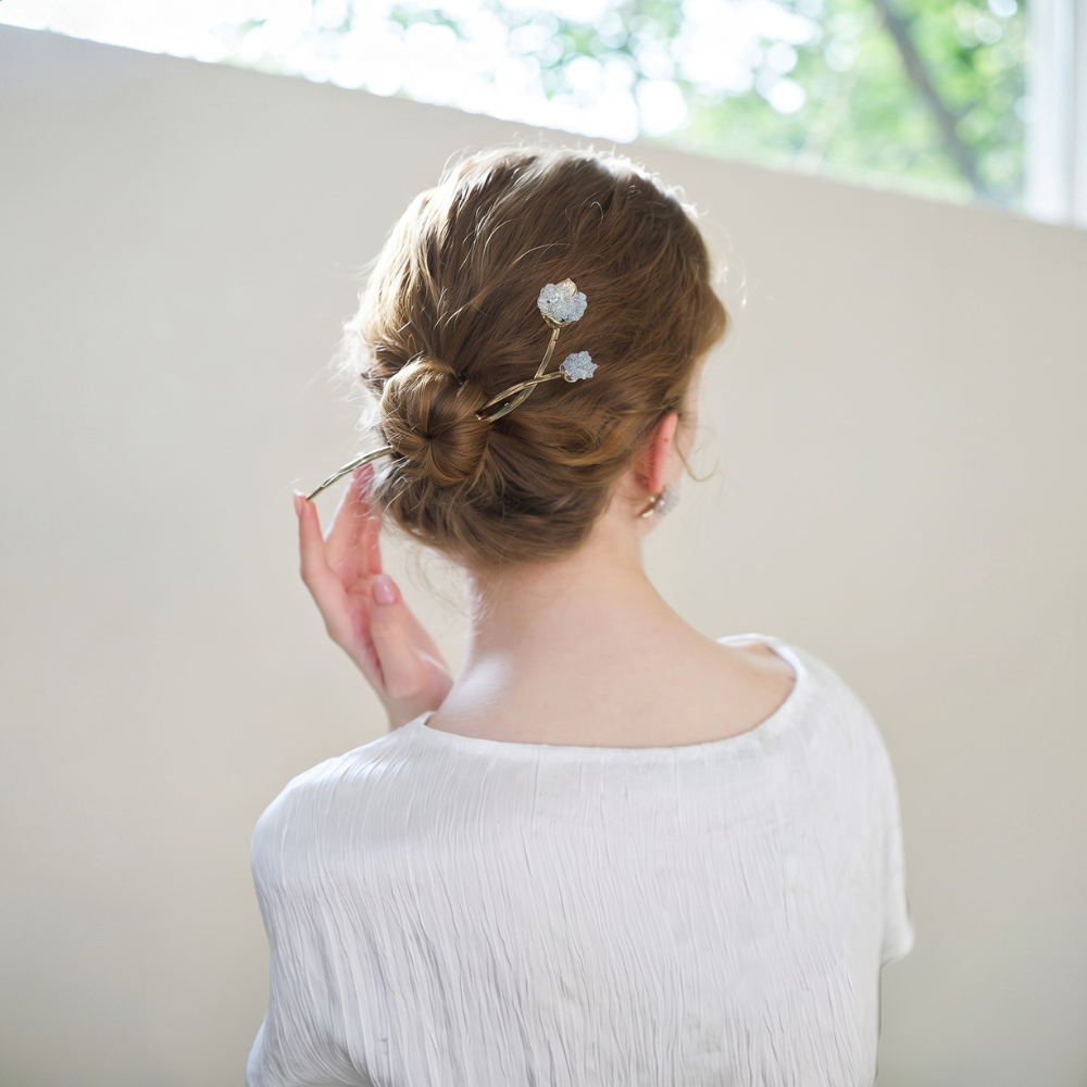 Blush Tulipa Hair Stick