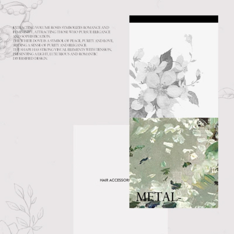 Ethereal Cluster Brooch