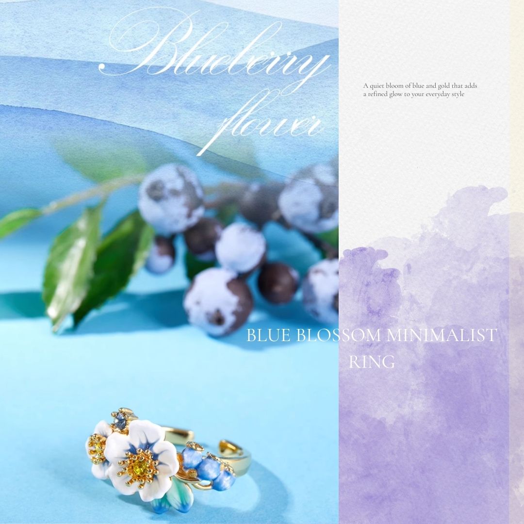 Blueberry Blossom Ring