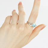 Crystal Oceanline Ring