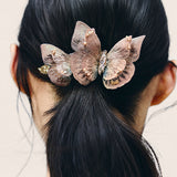 Pink Serenity Butterfly Barrette