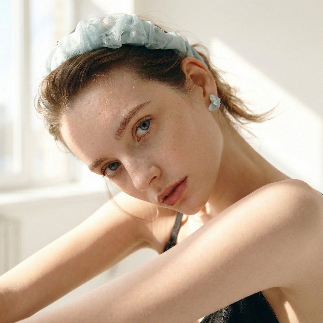 Celeste Luster Minted Seraphine Band