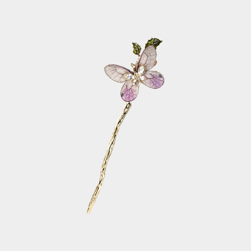 Exotic Butterfly Hair Stick