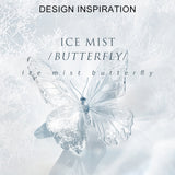 Lavender Glow Butterfly Hair Pin