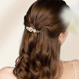 Jasmine Blossom Jade Hair Pin