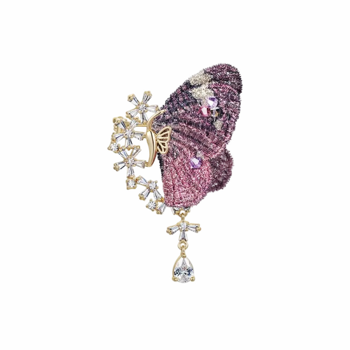 Jardin Gleam Butterfly Brooch