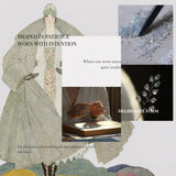 Celeste Luster Minted Seraphine Band