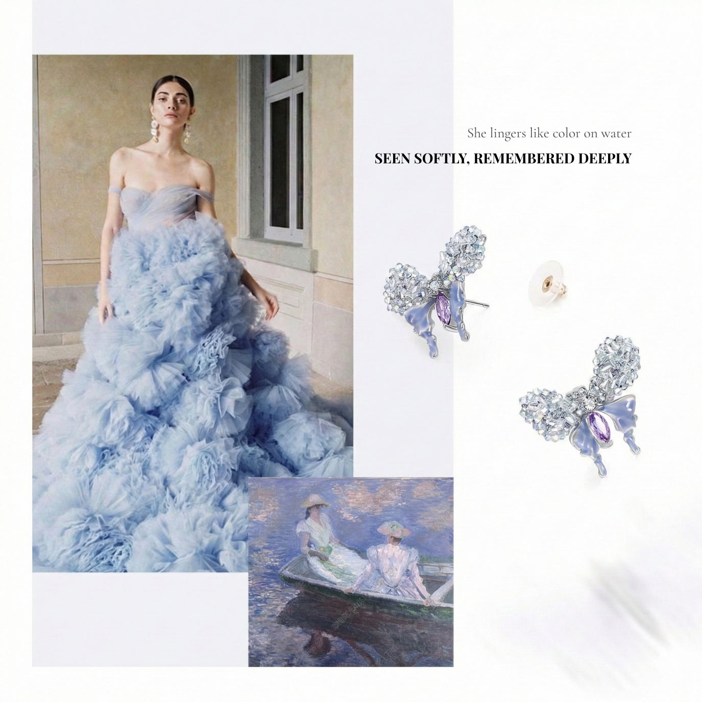 Seraphine Glacé Butterfly Earrings