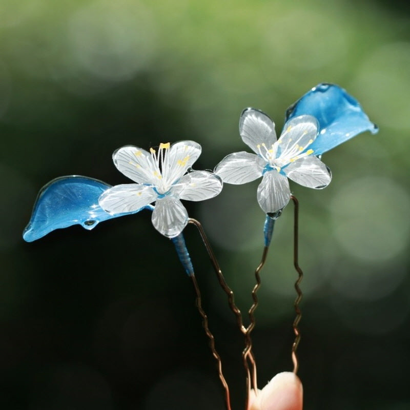 Celestial Blossom U-Shaped Hair stick