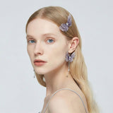 Virelia Cascade Butterfly Earrings