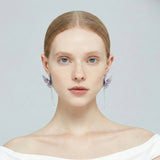 Virelia Cascade Butterfly Earrings