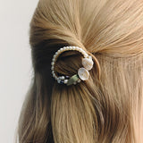 Garden Bloom Circle Hair Pin