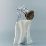 Celeste Luster Opaline Bloom Brooch